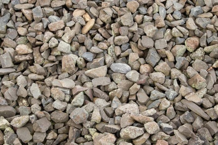 Rock chippings