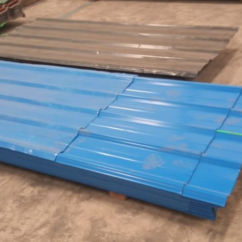 Box profile roofing sheets