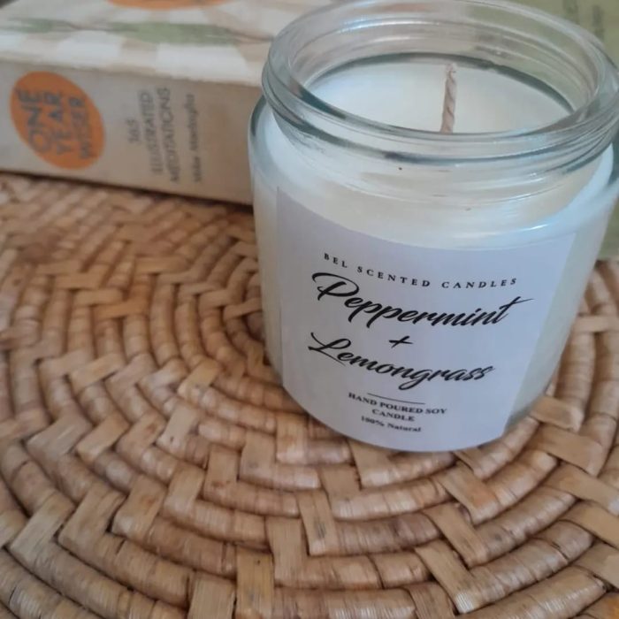 Hand made soy wax scented candles