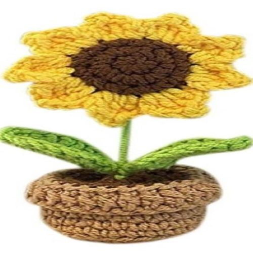 crochet sunflower for sale online