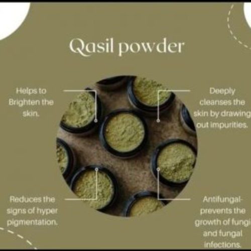 Qasil Naturals ,Qasil Powder Organic & Multi-purpose Skincare. Qasil powder helps to clear acne and acne scars, hypermigmentation and dark spots and reduce the appearance of wrinkles and fine lines.