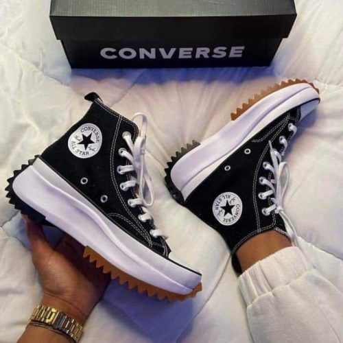Black and white Converse shoes sneakers for sale in Nairobi, Kenya at Business2Commerce